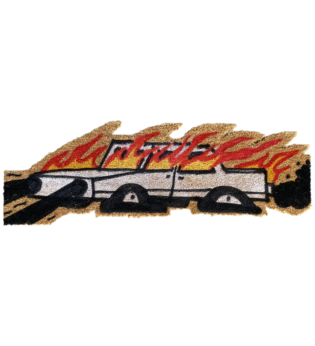 CAR ON FIRE