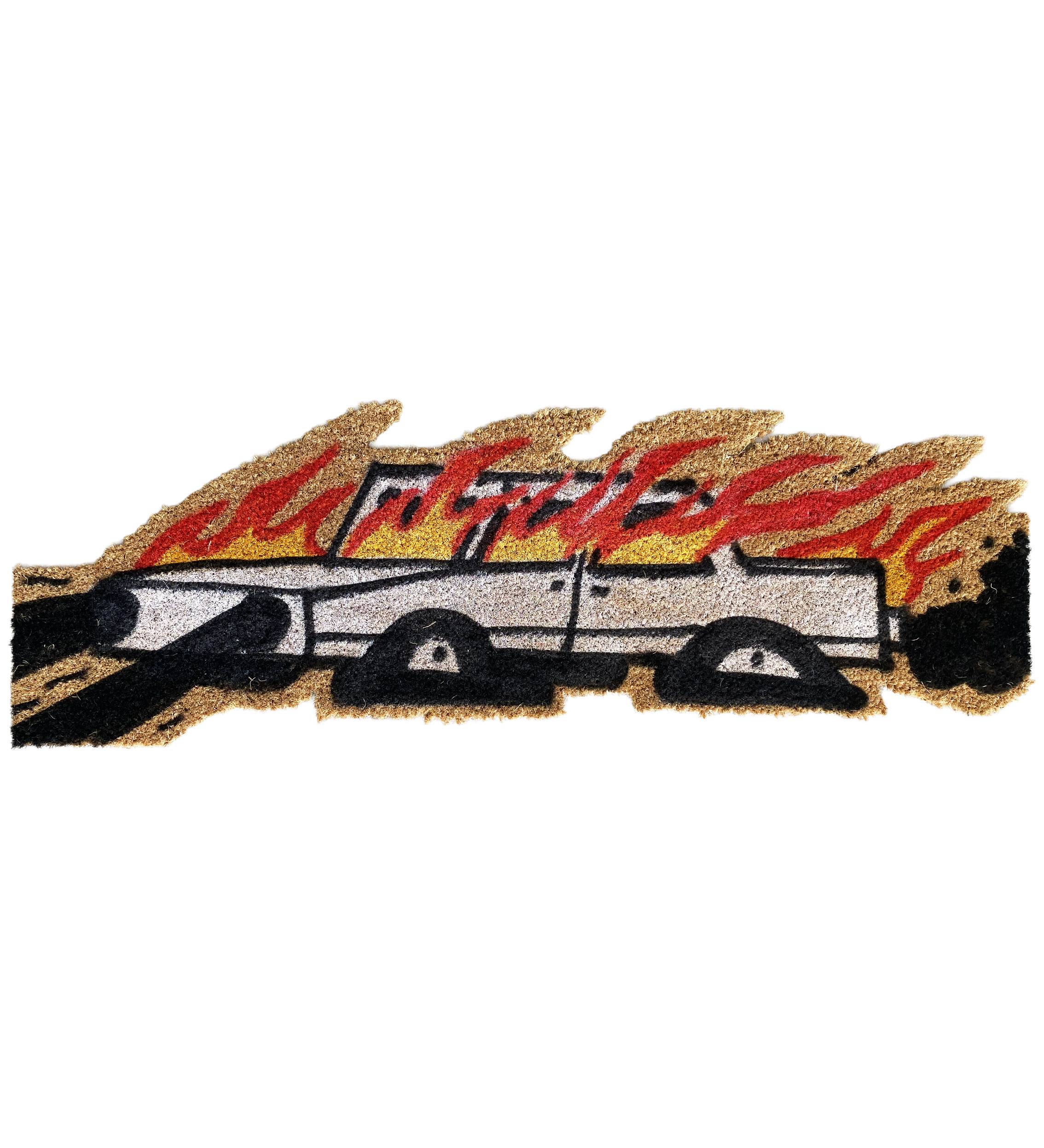 CAR ON FIRE
