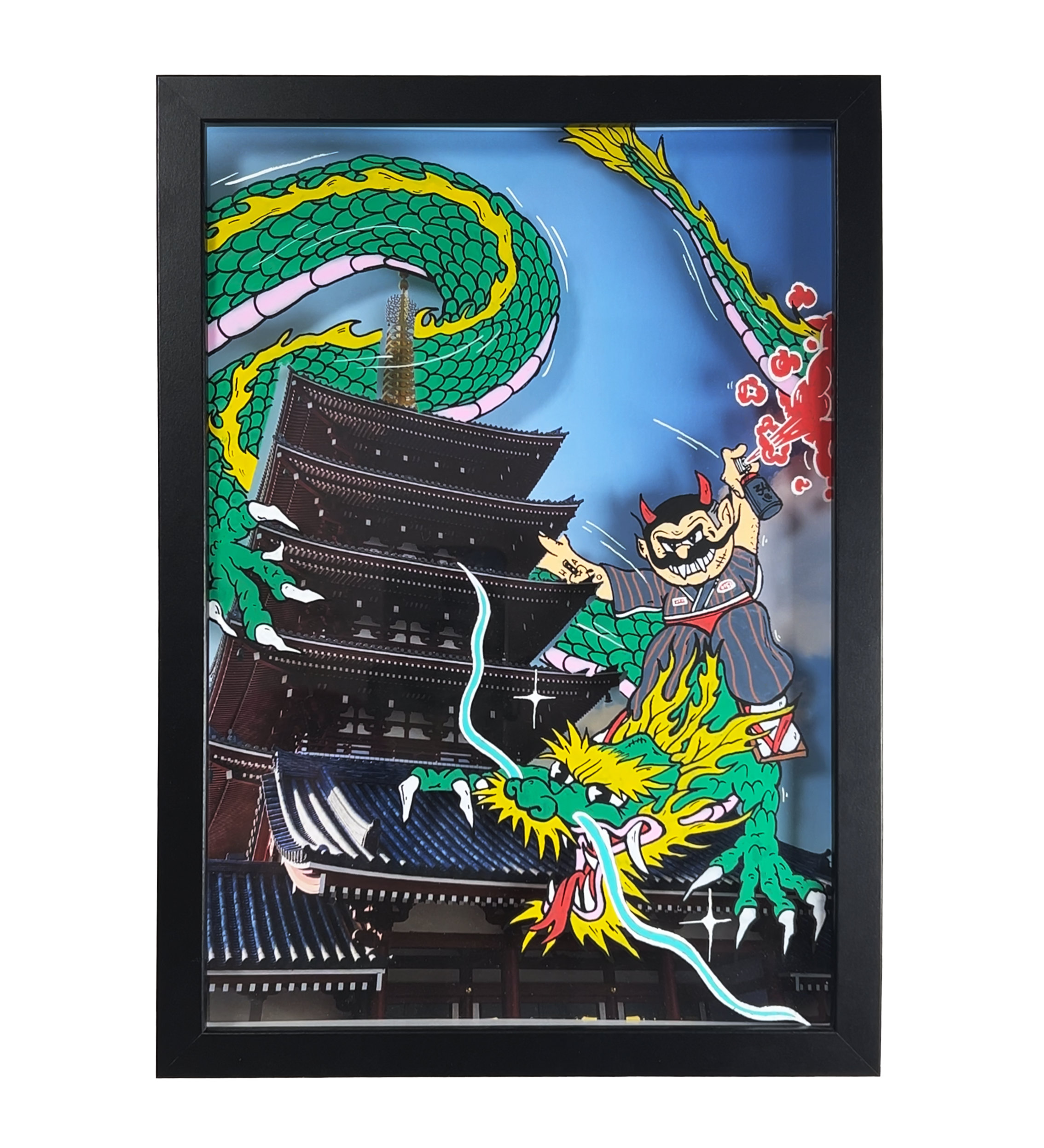 3. Plaque Japon Senso-Ji